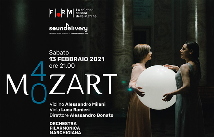 Mozart 40: sabato 13 febbraio la FORM sul palco con Milani e Ranieri