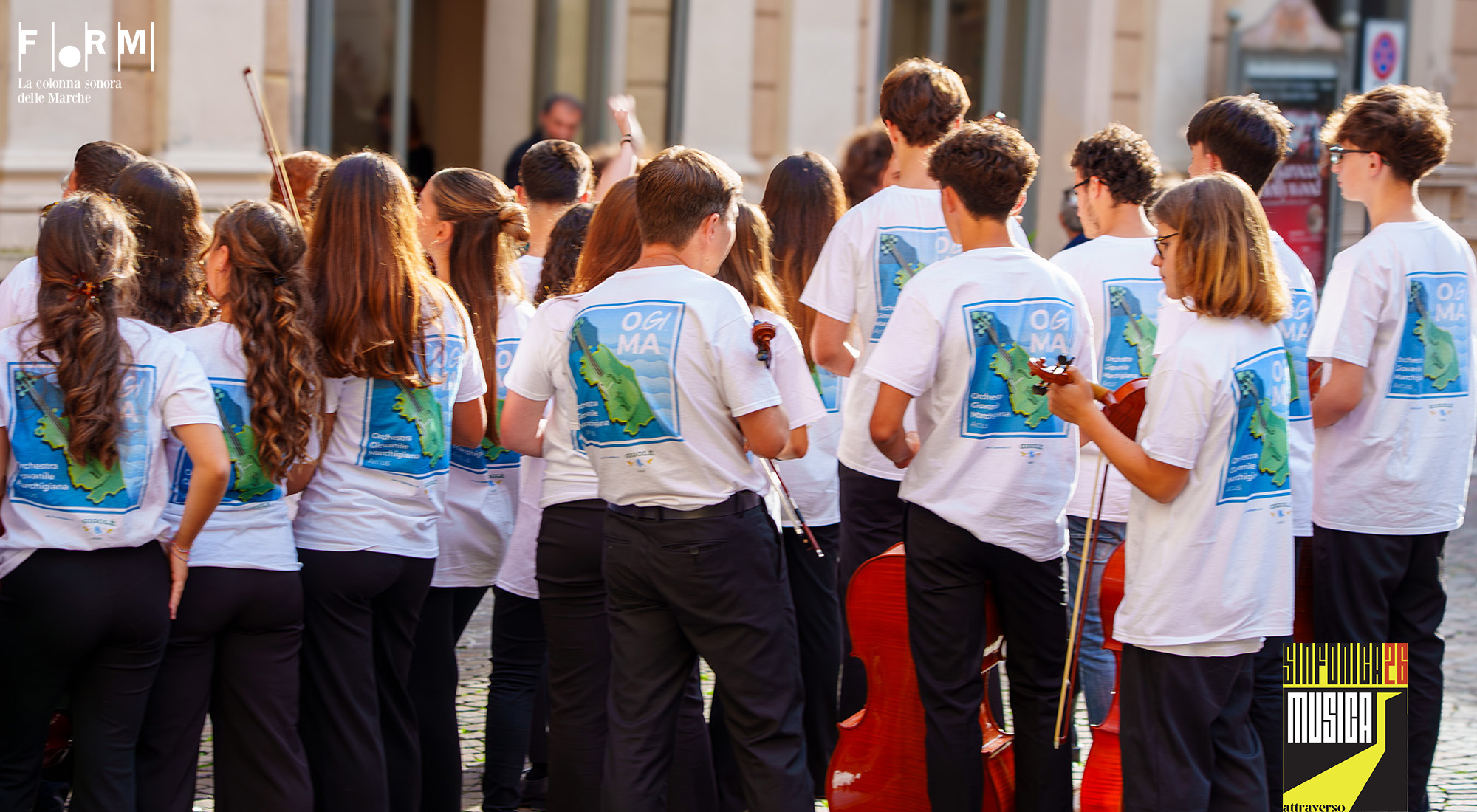 Gli ospiti della FORM: ORCHESTRA GIOVANILE MARCHIGIANA Arcus – DA BACH AL MUSICAL